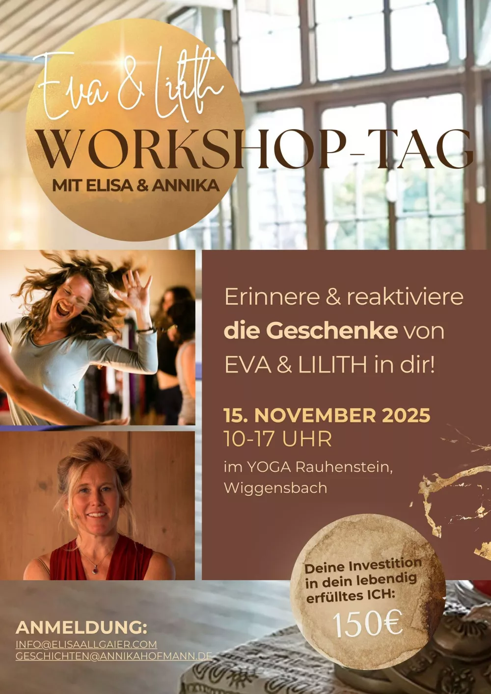Eva & Lilith Workshop-Tag